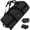 Black, variant on 100L Rolling Duffel Backpack With Wheels, Unisex Adult XX-Large 34 Inch Durable Travel Bag With Toiletry Bag, Black