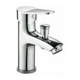thumbnail image 1 of Grifo de baño moderno, tratamiento de superficie único para resistencia a la corrosión, palanca horizontal de fácil uso, estructura de aleación de zinc duradera con acabado cromado, perfecto para, 1 of 4