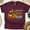 Maroon, variant on Christian Fall for Jesus He Never Leaves Cross and Pumpkin T-Shirt, White, Size S
