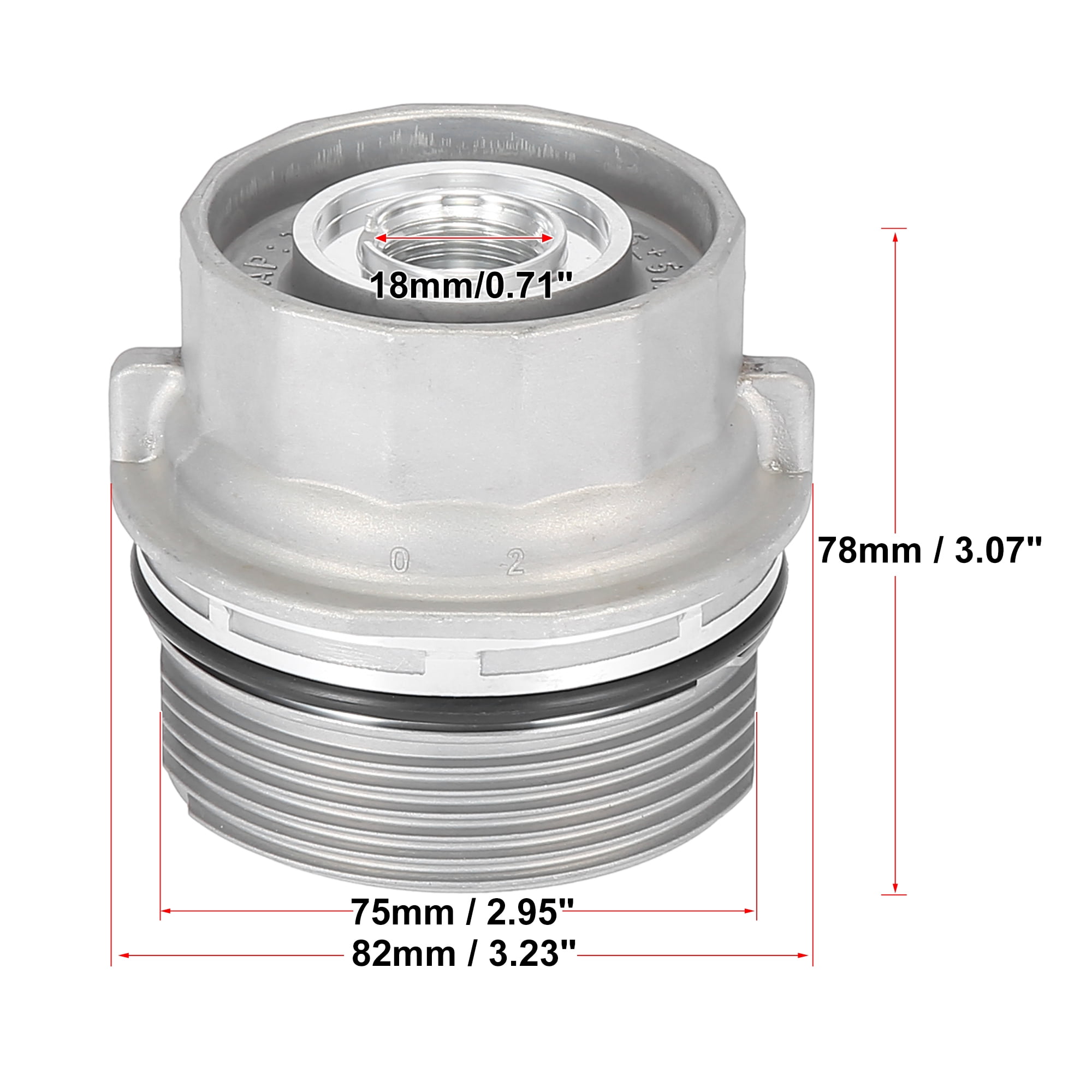 Car Oil Filter Cap Assembly Housing Replacement for Toyota IQ Yaris Corolla Auris for Scion IQ 15620-40030
