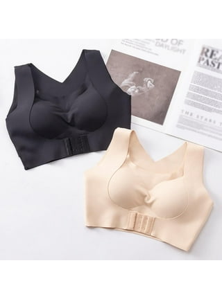 Viadha Underoutfit Bras for Women Gathering A Seamless Bra with Detachable  Shoulder Straps for Daily Use on Clearance 
