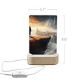 thumbnail image 2 of WISHTIME Fantasy Acrylic Photo Frame with LED Lighted- Wood Base Sublimation Picture Frame For Photos, USA, 2 of 5