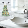 thumbnail image 7 of Chicken Skateboard Hand Towels 2 Pack Quick Dry Velvet Soft with Velcro Kitchen Bath 14x18in, 7 of 7
