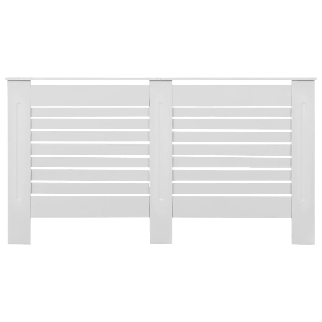 59" Modern Radiator Cover Heating Cabinet, MDF Cabinet with Finish Additional Shelf, Stripe