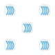 thumbnail image 1 of Seitruly Recambios para rizador de pestañas Buena elasticidad Caucho flexible Sólido Útil Mano de obra fina Reemplace la tira adhesiva Azul (Cuatro) Type2 NO2 Seitruly  CBP331525, 1 of 4