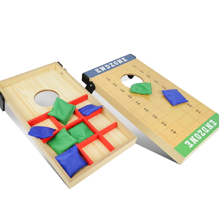 Outdoor Games For Kids Bean Bag Toss Game - Cornhole Style Target Board ...