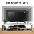 thumbnail image 5 of Aukfa Modern TV Stand for TVs up to 60" - TV Storage Cabinet for Living Room - White, 5 of 8