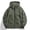 Green, variant on Yuhangmm Women's Casual Jacket for Everyday Wear - Loose Hooded Windbreaker Style Coat for Spring and Autumn Versatile Solid Color Outerwear for Casual Yellow L