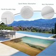 thumbnail image 4 of Fsddascl Turquoise Sky Hills Outdoor Rug for Patio/Deck/Porch, Non-Slip Large Area Rug 5 x 8 Ft, Vintage Country Landscape Indoor Outdoor Rugs Washable Area Rugs, Reversible Camping Rug Carpet, 4 of 5