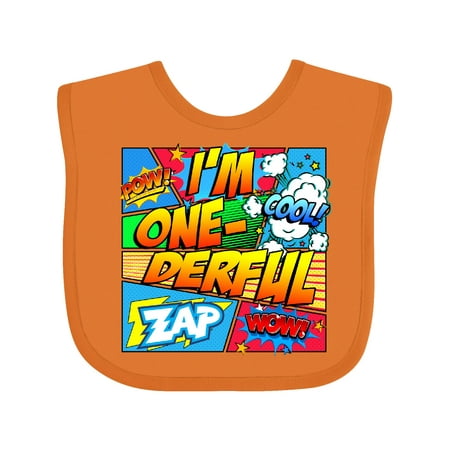 

Inktastic I m One Derful Gift Baby Boy or Baby Girl Bib