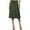 A-Army Green560, variant on XIAONU Flowy Midi Skirt For Women High Waist A Line Skirt Stretch Comfort Casual Daily Skirts