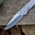 thumbnail image 6 of Dispatch 5.3” Folding Pocket Knife, 3Cr13 Steel Blade with Satin Finish, Pocket Knife with Non-Slip Steel Handle & Pocket Clip, 6 of 6