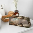 thumbnail image 7 of Uemuo Three Horses Oil Painting Printed Leather Pencil Case, Pencil Pouch, Portable Pencil Bag, Pen Case for& Office, 7 of 7