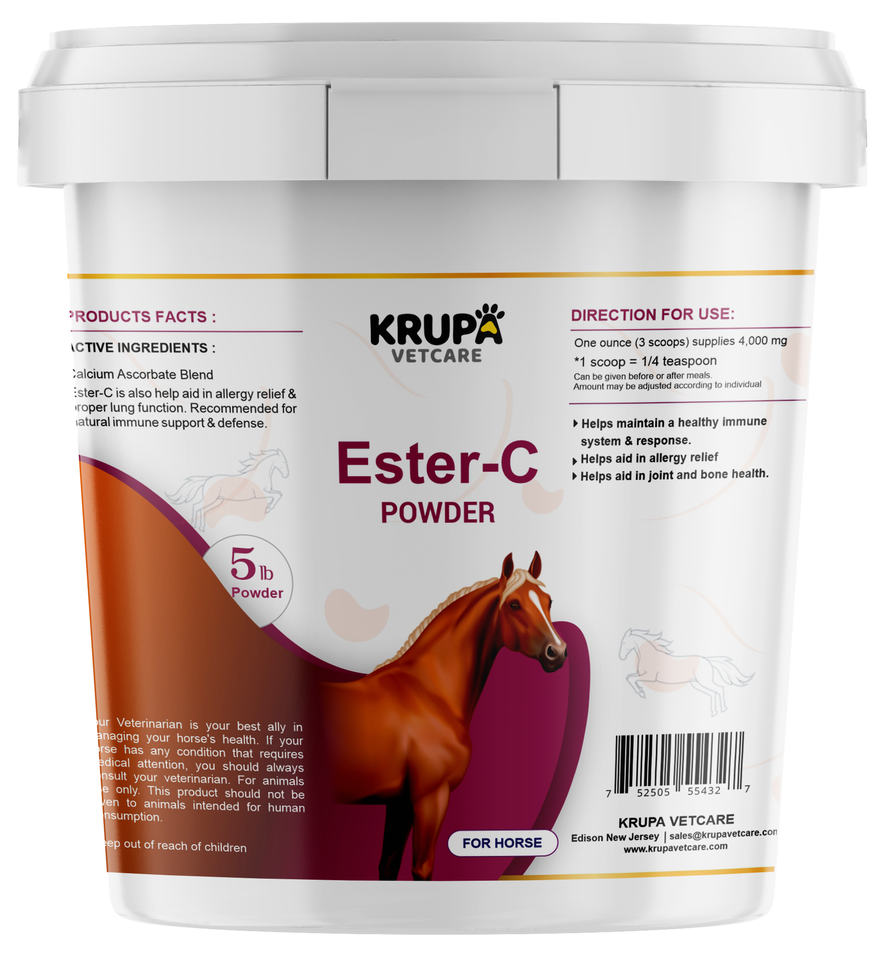 Finish Line U7 Gastric Aid Powder Horse Supplement