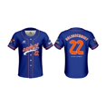 thumbnail image 1 of Camiseta de Beisbol para Hombre, Camisa de béisbol masculina de sublimación personalizada, transpirable, más barataL Gao Jinjia LED, 1 of 2