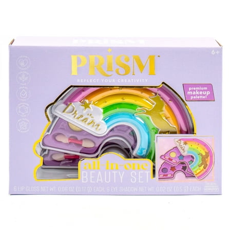 Prism Multicolor All-in-One Beauty Set, Boys and Girls, Tween, Ages 6 