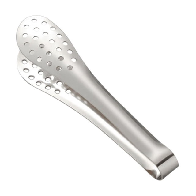 PEONAVET Pince Alimentaire Compacte en Acier Inoxydable Pince à Pain Multifonction Barbecue Coréen