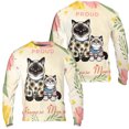 thumbnail image 3 of Happy Mother's Day Proud Siamese Mom All Over Print 3D Sweatshirt Unisex Merch Cat Lover Kitten Owner Gifts - 03003, 3 of 6