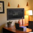 thumbnail image 1 of Rayne Mirrors B324848 American Made Brazilian Walnut Blackboard & Chalkboard, 53 x 53 in., 1 of 5