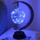 thumbnail image 5 of Alambre de cobre 20LED Linternas de manzana Cuerda de cáñamo hecha a mano Luz de noche de hierro para dormitorio Azul, 5 of 8