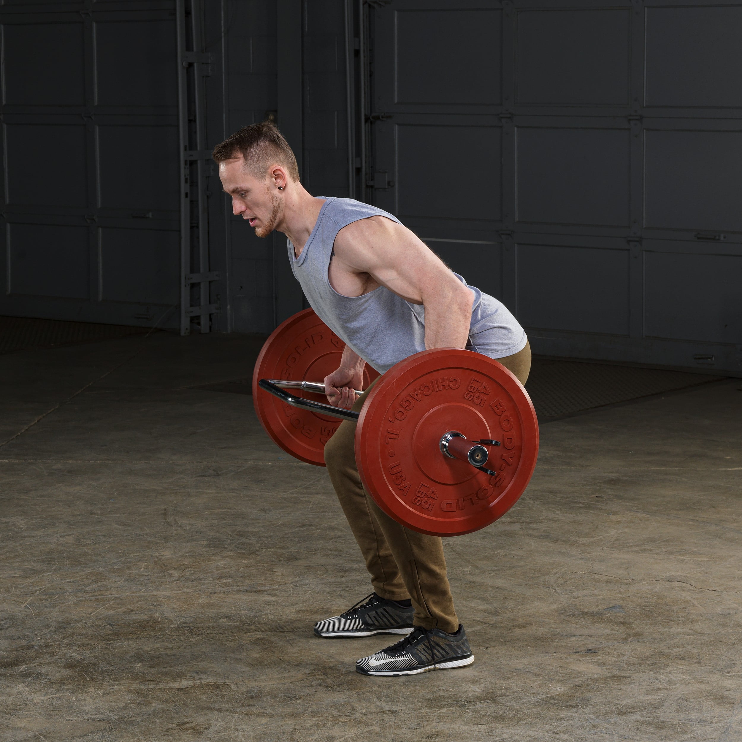 OTB50 Olympic Shrug Bar