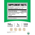 thumbnail image 2 of BulkSupplements Organic Peppermint Extract Powder - 750mg per Serving - 1 Kilogram (2.2 lbs) - 1333 Servings, 2 of 5