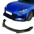 thumbnail image 2 of Ikon Motorsports 3PCS Front Bumper Lip Spoiler Lower Air Dam Chin Splitter Bodykit Replacement Compatible With 2022-2025 Subaru BRZ ZD8 JDM 2 Style PP Polypropylene Carbon Fiber Print, 2 of 3