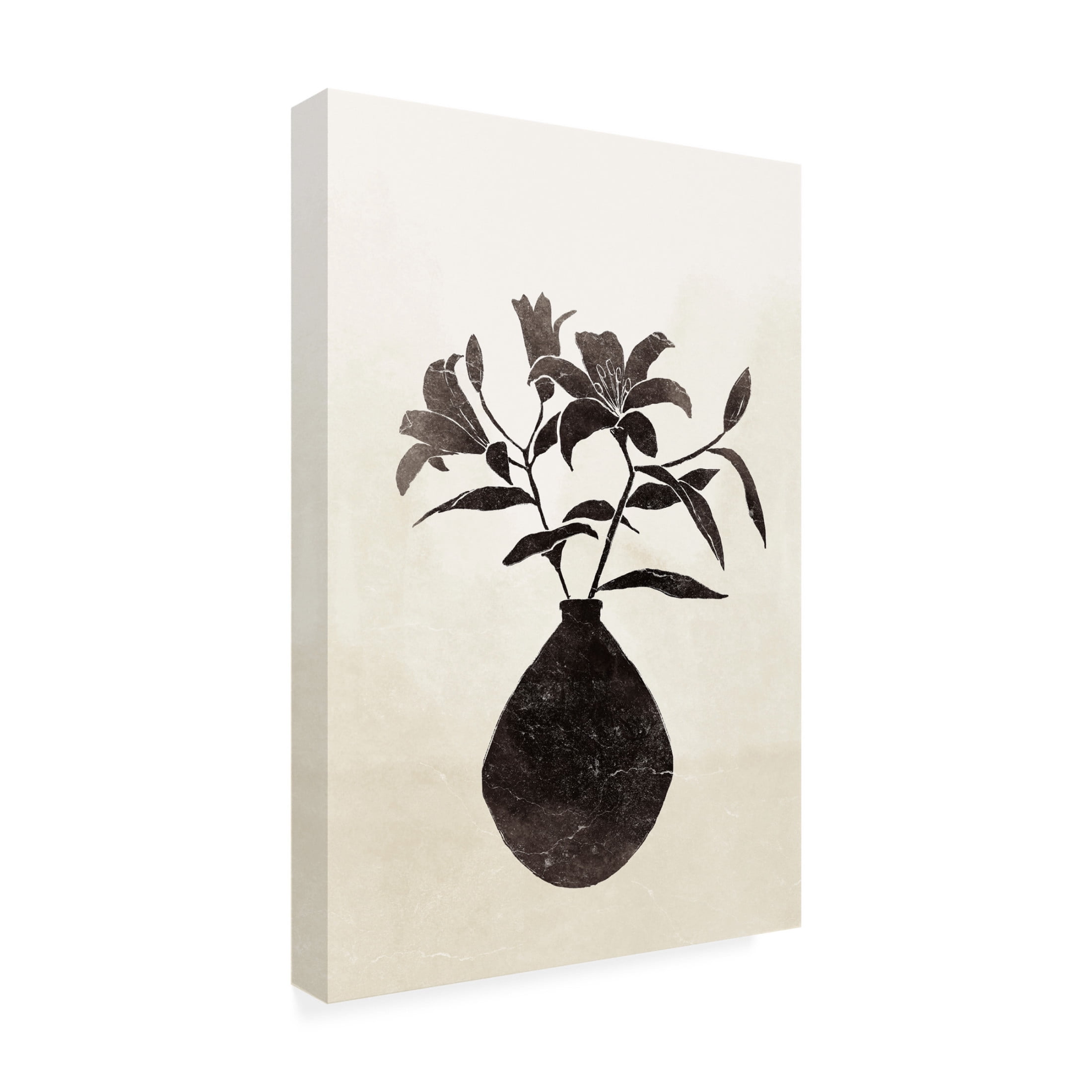 Canvas Wall Art - Yuyu Pont 'Flores II' Wall Art for Living Room, Bedroom, or Office Décor by Trademark Fine Art - 16 x 24 Inches