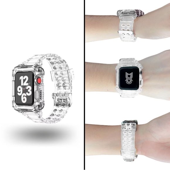 Correa para Apple Watch compatible con 38mm/40mm con protector de pantalla de uso Rudo. Mamá Pulpo Uso Rudo