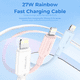 thumbnail image 2 of Cable para IPhone USB-C a Lightning VENTION 2Metros 3A 27W, 2 of 8