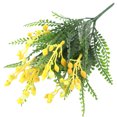 thumbnail image 1 of de Plástico Artificial Flor Flor Decoración de Amarillo, 1 of 8