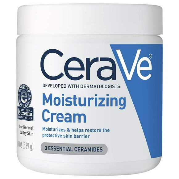 Crema Hidratante CeraVe Corporal y Facial para Piel Seca con Ácido Hialurónico y Ceramidas 19 onzas CeraVe CV93444