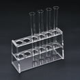 thumbnail image 6 of Uxcell 6-Well Acrylic Test Tube Holder Rack Clear for 25ml Centrifuge Tubes, 6 of 6