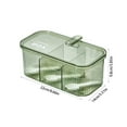 thumbnail image 3 of Vikakiooze Transparent Multi Compartment Dispenser Seasoning Jar Household Seasoning Condiments MSG Seasoning Box Shaker Kitchen Seasoning Jar Storage Box, 3 of 6