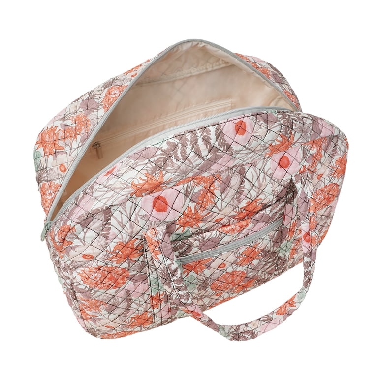 Narwey Quilted Floral Travel Duffel, Women's Carry-On photo 8