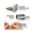 thumbnail image 4 of Stainless Steel Measuring Spoons, 4 of 5