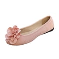 thumbnail image 2 of Miluxas Women Flower Flats Comfort Pointed Toe Dress Shoes Pink 6.5(38), 2 of 9