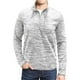 thumbnail image 1 of Txlixc Pullover de hombre, chaqueta de manga larga con cuello de color de contraste, cremallera Txlixc  moda, 1 of 6