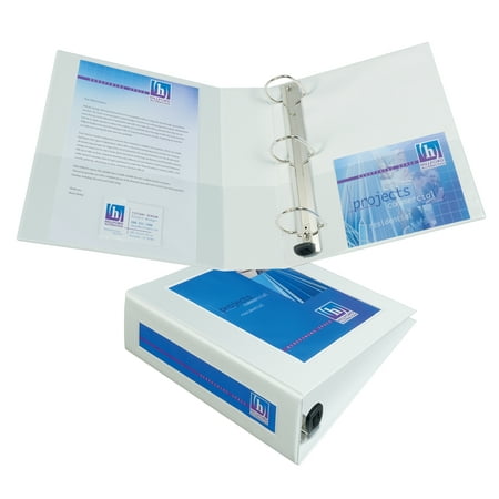 Avery Framed View Binder, 3" One-Touch EZD Rings, 670-Sheet Capacity, White (68041)