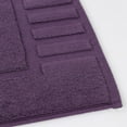thumbnail image 6 of Superior Leo Cotton Geometric Border Bath Mat, 22" x 35", Set of 2, Eggplant, 6 of 10
