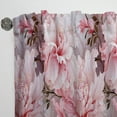 thumbnail image 3 of Designart "Ethereal Flourishing Rococo XXIII" Floral Curtain Panels, 3 of 6