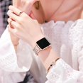 thumbnail image 4 of Bling Bands compatibles con Apple Watch Band 38 mm, 40 mm, 41 mm, 42 mm, 44 mm, 45 mm iWatch Series 7/6/5/4/3/2/1/SE, pulsera de metal ajustable, 4 of 5