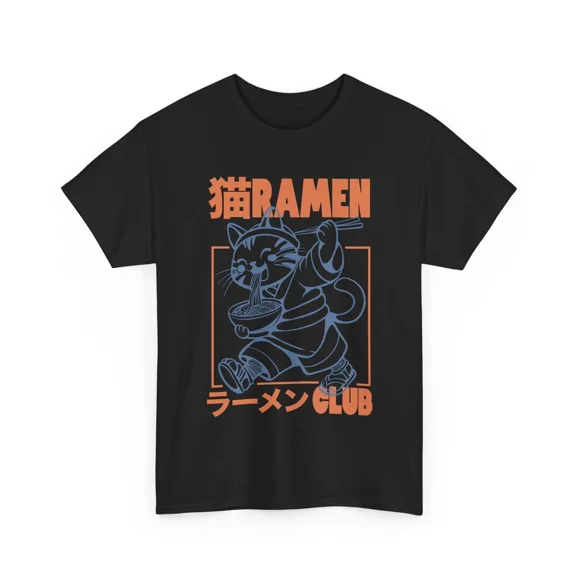 Japanese Food Ramen Club Yokai Spirits Mythology Graphic Gear Unisex T-Shirt H12465, up to size 5XL