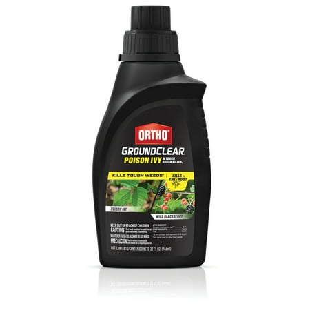 Ortho GroundClear Poison Ivy & Tough Brush Killer1 Concentrate, 32 fl oz