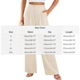 thumbnail image 5 of JUSLIO Women Pants Suit Pants Fashion Casual High Waist Pants, 5 of 6