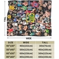 thumbnail image 4 of John Boxer Cena Blanket Throw Air Conditioning Blankets Soft Throws for Couch Bed All Seasons Use 50"x40", 4 of 8