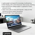 thumbnail image 4 of Lenovo IdeaPad 15.6" FHD Laptop, Intel Pentium Silver N6000, 12GB RAM, 128GB eMMC + 512GB SSD, W11H, 4 of 8