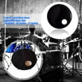 thumbnail image 2 of Durability Basses Drum Head Set Polyester Fiber and Metal Materials Universals Fit for Various Drum, 2 of 8