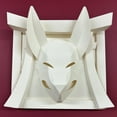 thumbnail image 4 of Kagurazaka Craft Kitsune Fox Original Paper Craft Traditional Design Japan, 4 of 9