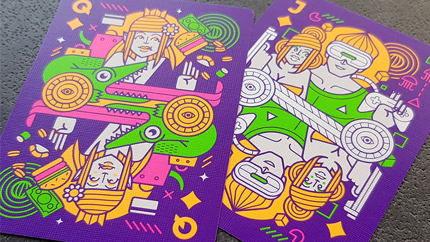 Modern Idols: Fear Playing Cards by Giovanni Meroni/Thirdway Industries